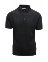 Monobi polo in maglia di cotone nera acquista online 12862513 BLACK 5099