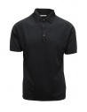 Monobi polo shirt in black cotton knit buy online 12862513 BLACK 5099