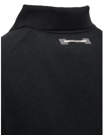 Monobi polo shirt in black cotton knit price