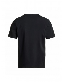Parajumpers Tape Tee black t-shirt with yellow print