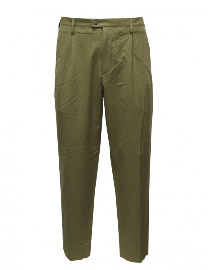 Monobi Paper Pop Easy oasis green pants 12509133 OASIS GREEN 27530 mens trousers online shopping