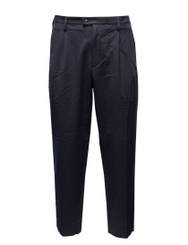 Mens trousers online: Monobi Paper Pop Easy blue pants