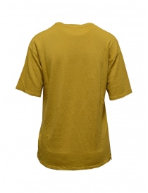 Ma'ry'ya t-shirt in lino ocra acquista online