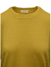 Ma'ry'ya ocher linen t-shirt price