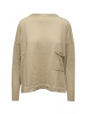 Ma'ry'ya light pullover in beige cotton buy online YIK019 A3 GREYSHBEIGE