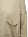 Ma'ry'ya pullover leggero in cotone beige YIK019 A3 GREYSHBEIGE prezzo