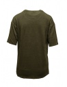 Ma'ry'ya dark military green linen t-shirt shop online womens t shirts