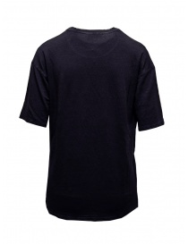 Ma'ry'ya navy blue linen t-shirt