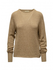 Ma'ry'ya pullover in seta beige scontati online