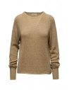 Ma'ry'ya pullover in beige silk buy online YIK002 F1 BEIGE