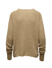 Ma'ry'ya pullover in beige silk buy online