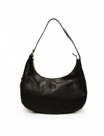 Il Bisonte black leather shoulder bag online