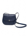 Il Bisonte little shoulder bag in blue leather buy online BSA001 PV0001 BLU BL145