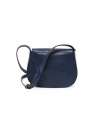 Il Bisonte little shoulder bag in blue leather shop online bags