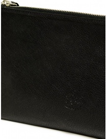 Il Bisonte black leather pochette bags price