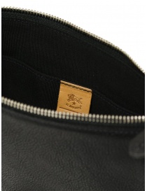 Il Bisonte black leather pochette buy online