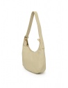 Il Bisonte small white leather shoulder bag BSH168 PV0001 BIANCO LATTE WH182 price