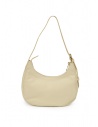 Il Bisonte small white leather shoulder bag BSH168 PV0001 BIANCO LATTE WH182 buy online