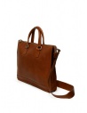 Il Bisonte satchel bag in brown leather shop online bags