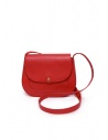 Il Bisonte borsetta in pelle rossa a tracolla acquista online BSA001 PV0001 CAST.ROSA RE343