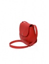 Il Bisonte borsetta in pelle rossa a tracolla BSA001 PV0001 CAST.ROSA RE343 prezzo