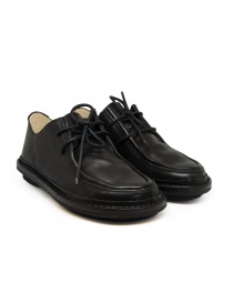 Mens shoes online: Trippen Goblet black leather lace-up shoes