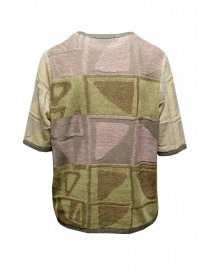 Fuga Fuga pink green beige knit T-shirt buy online