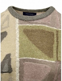 Fuga Fuga pink green beige knit T-shirt price