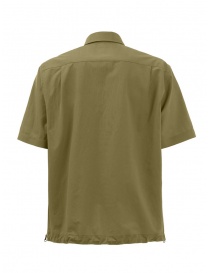 Monobi camicia verde oliva manica corta