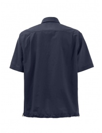 Monobi short sleeve blue shirt