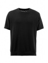 Monobi black T-shirt in organic cotton buy online 12180511 BLACK 5099