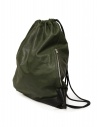 Guidi ZA1 drawstring backpack in green leather ZA1 INTERBREED FG CV31T price