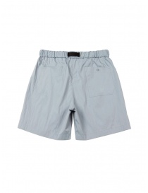 Monobi ash blue shorts in cotton buy online