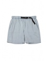 Monobi ash blue shorts in cotton buy online 12479134 ASH BLUE 26790