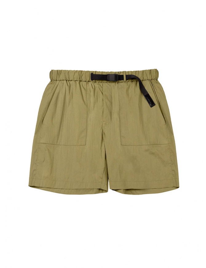 Monobi belted shorts in green 12479134 OASIS GREEN 27530 mens trousers online shopping
