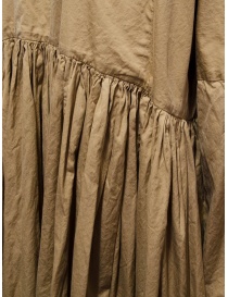 Casey Casey long beige tunic dress in cotton womens dresses buy online