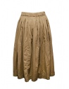 Casey Casey beige cotton midi skirt shop online womens skirts