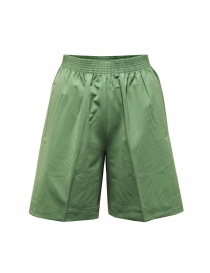 Cellar Door Becky elegant green shorts for woman BECKY PINE GREEN PW348 75