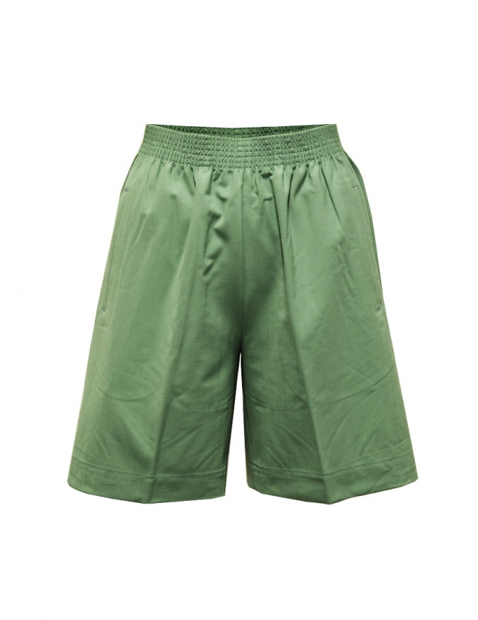 Cellar Door Becky elegant green shorts for woman BECKY PINE GREEN PW348 75 womens trousers online shopping
