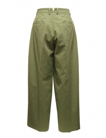 Cellar Door Frida wide green trousers with pleats buy online