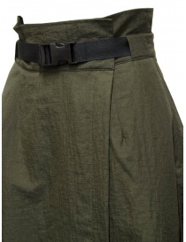 Cellar Door Ingrid army green midi wrap skirt price