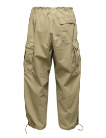 Cellar Door Cargo 5 beige multipocket trousers