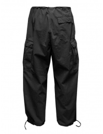 Cellar Door Cargo 5 black multi-pocket trousers buy online