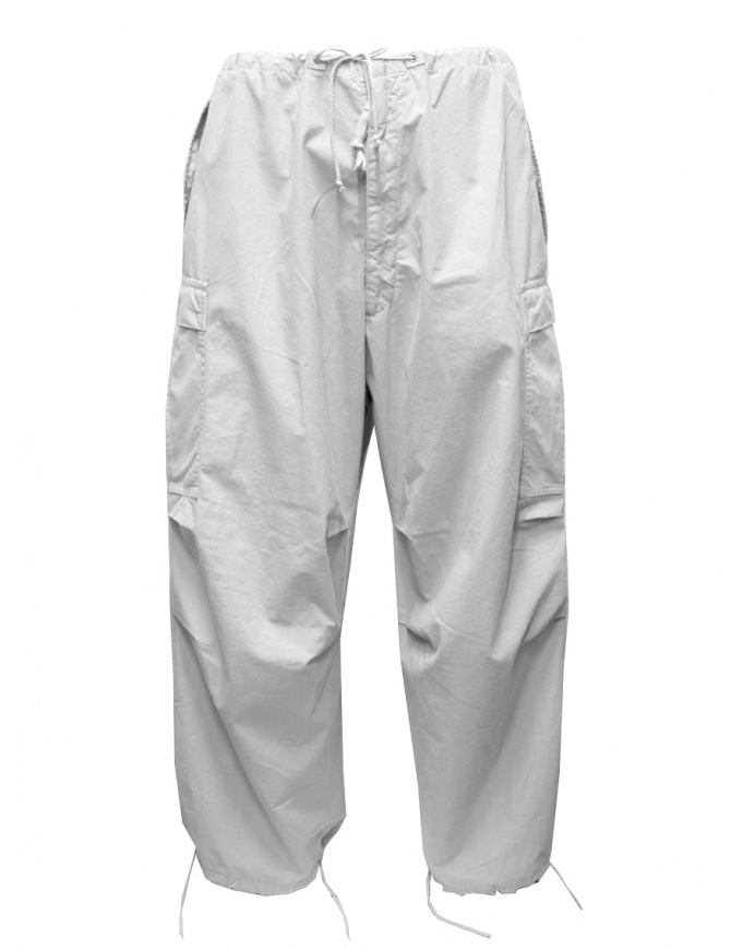 Cellar Door Cargo 5 white multipocket trousers CARGO 5 BR.WHITE RF672 01 mens trousers online shopping