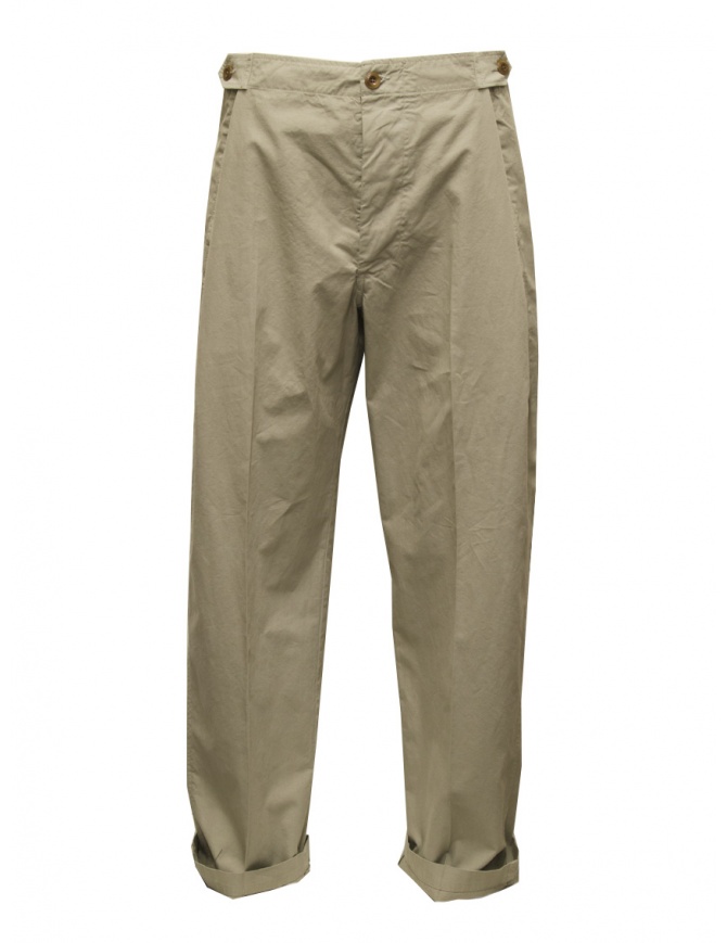 Cellar Door Dino sand colored pants DINO STARFISH RF672 04 mens trousers online shopping