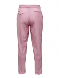 Cellar Door Leo pink trousers with pleats