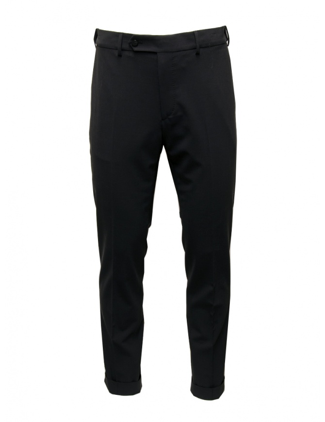 Cellar Door Paloma pantaloni classici slim fit neri PALOMA BLACK BEAUTY RW348 99 pantaloni uomo online shopping