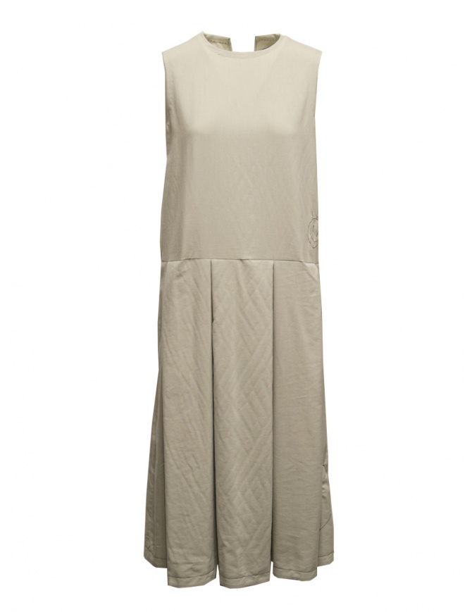 Maria Turri beige sleeveless dress with suns 34102 WHITE MTF Maria Turri beige sleeveless dress with suns 34102 WHITE MTF womens dresses online shopping