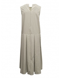 Maria Turri beige sleeveless dress with suns price