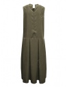 Maria Turri abito smanicato verde con solishop online abiti donna